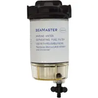 Kuipers Nautic Brandstoffilter Waterafscheider Benzine met Aftapkraan voor Mercury - 35-60494-1 en Universeel