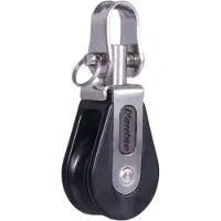 Holt Single Swivel Line Pulley Zilver 10 mm