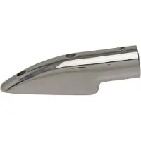 Jero Marine Railinghouder Eindstuk 22mm 90 graden 39mm Hoog Rvs