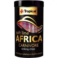 Tropical Softline Africa carnivore chips 60gr/100ml