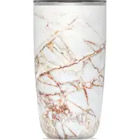 Swell Thermosbeker - Calacatta Gold - Koffiebeker - 530ml - Tumbler - Herbruikbaar - | Calacatta Gold