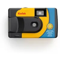 Kodak Daylight Color Film - Wegwerpcamera met ingebouwde flitser, ISO 800, 24 mm film, 39 belichtingen, ideaal voor buiten- en vakantiefotografie