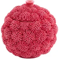 Light & Living deco box+deksel coral Ø17x16cm -