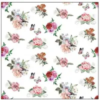 Ambiente Servetten Charlotte white 25cm