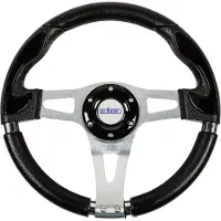Seamaster Stuurwiel Boot 330mm Zwart