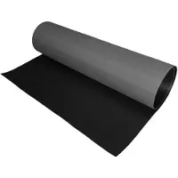 Jero Marine Doek voor Hypalon Rubberboot 1100Dtex 60x20cm Zwart