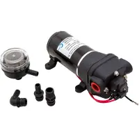 Ocean Pumps Ocean Waterpomp 12,5 L/min met Filter 12V 35PSI