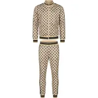 Lonsdale Trainingspak 'Boswall' crème / zwart