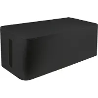Logilink Kabelbox - Kabelmanagement-Box - Schwarz KAB0062 Kabelbehuizing 133.5 x 407 x 157 Kunststof Zwart 1 stuk(s)