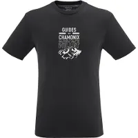 Millet T-Shirt Compagnie Des Guides Chamonix Logo Noir Homme || Maat: M