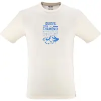 Millet T-Shirt Compagnie Des Guides Chamonix Logo Beige Homme
