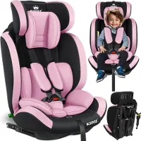 Kesser KIDIZ Premium Kinderautostoel Groep 1+2+3, 9-36 kg, 5-punts veiligheidsgordel, auto
