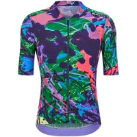 Santini Redux Loud Korte Mouw Wielertrui