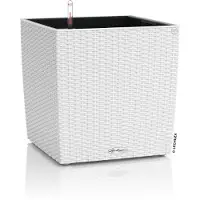 Lechuza Plantenbak Cube Cottage 40 wit