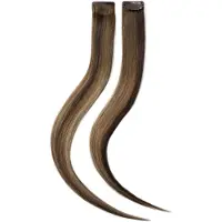 Rapunzel of sweden Single Invisible Clip-ins Straight / 2 pieces Hazelnut Caramel Balayage B2.3/5.0 40 cm Hair extensions 10 g