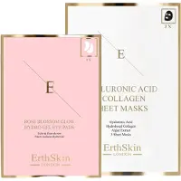 Erth Skin London Hyaluronzuur- en collageenmasker + oogkussentjes 1 St