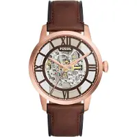 Fossil Townsman Heren Horloge Bruin ME3259