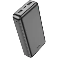 Hoco Išorinė baterija Power Bank Hoco J100A 2xUSB-A 20000mAh juodas