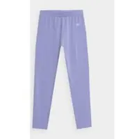 4F Pastel Blauwe Meisjes Leggings - Hoogwaardige Taille en Comfortabele Pasvorm - Maat 158