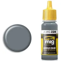 Ammo Mig Hobbyverf Acrylverf - MIG 0228 FS 35164 Intermediate Blue (ANA 608) - Acryl Verf flesje - 17 ml