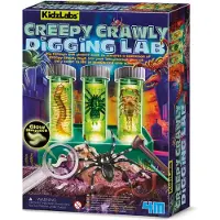 4M Wetenschap En Spel - Creepy Crawly - Opgraafkit En Labo - KidzLabs - 5 Jaar
