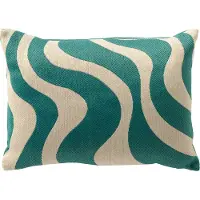 Dutch decor OCEANE - kussenhoes outdoor 40x60 cm - waterafstotend en uv-bestendig - Latigo Bay - blauw