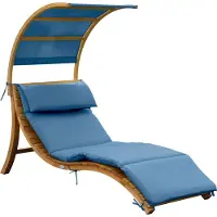 Axi Salina ligstoel met afneembaar zonnescherm Blauw