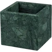 Mette Ditmer Marble kubus 10x10 cm Donker bos
