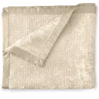 Linnick Velvet Sprei - beige 180x260cm