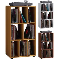 VCM Houten platenplank Kamerscherm LP-mediumplank Archivering Schaltino