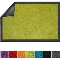 Floordirekt Vuilvangmat Use&Wash - Antislip Deurmat - Veelzijdig Inzetbaar - Lemon - 90 x 120 cm - Onderhoudsvriendelijk, Slijtvast & Ideaal voor Hal, Entree en Woonruimte