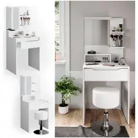Vicco Ruben Kaptafel – 60 cm met krukje Wit