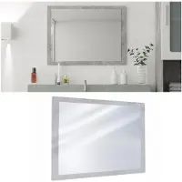 Vicco Kiko Badkamerspiegel – 45 x 60 cm Beton