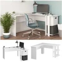 Vicco Nikita Hoekbureau – 140 x 140 cm Wit