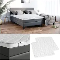 VitaliSpa Matrasbeschermer – 160 x 200 cm Stiksels Wit