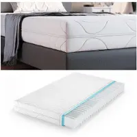 VitaliSpa Koudschuim matras Wit 140 x 200 cm 20 cm hoogte, Model 12580