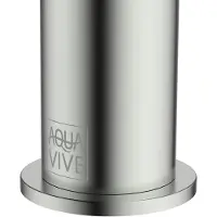 AquaVive Wastafelmengkraan Cato - Waterbesparend - Rvs - 16,7cm