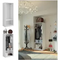 Vicco Elmo Garderobe – 80 x 200 cm Wit