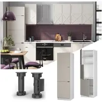 Vicco Fame-Line Ovenombouwkast – 60 cm GrijsBeige