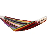 AMANKA XXL Hangmat 260x160 cm tot 150 kg - Tweepersoons Tuinhangmat Katoen - Outdoor & Indoor Hangmat