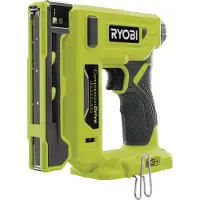Ryobi - 18V ONE+ nietmachine - 9,4 mm rugnietjes, lengte 6,35 mm tot 14,3 mm - 90 nietjesmagazijn + Nietjes en haak - R18ST50-0