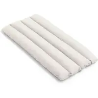 HAY Palissade Soft Quilted stoel en armstoelkussen Cream white