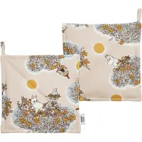 Arabia Friends forever Moomin pannenlappen 2-pack 22x22 cm