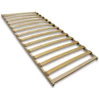 Coemo FIX lattenbodem 100 x 200 cm met 13 latten – niet verstelbaar – eenvoudige montage – ideaal voor kinder- en tienerbedden