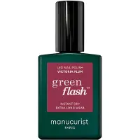 Manucurist Paris Green Flash LED-gelnagellak Veganistisch 12-vrij plantaardig (58%) gellak Gemaakt in Frankrijk 0,5 fl oz (VICTORIA PLUM)