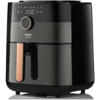 Arzum AR2074-B Airfryer 6 l Timerfunctie, Oververhittingsbeveiliging Koper, Zwart