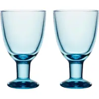 Arabia Verna drinkglas 22 cl 2-pack Aqua