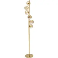 Kare Design vloerlamp Scala Balls, messing / goud, Woon-/ Eetkamer, Design, vloerlamp