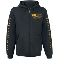 Volbeat Vest met capuchon - God Of Angels Trust - S tot 4XL - voor Mannen - zwart | Maat S