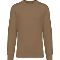Native Spirit NS400C Ecologische uniseks sweater met ronde hals - Bruin